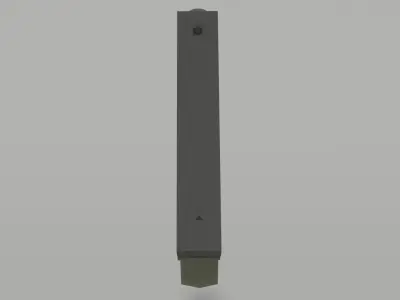 Low-polu glock PBR Game ready Free low-poly 3D model