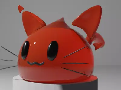 slime cat  3D model