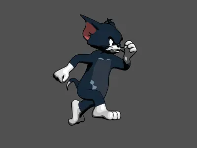 TOMZ-005 Running animation 3D model