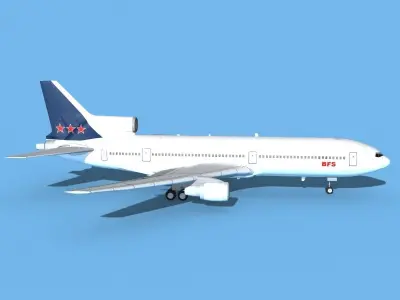 Lockheed L-1011 TriStar BFS 3D model