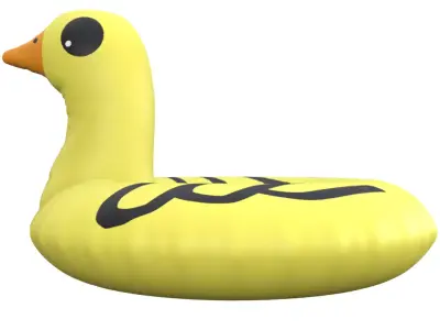 Duck Floatie 3D model