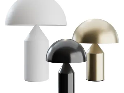 Atollo By Oluce 3D model