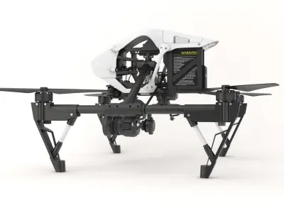 E3D - DJI Inspire 1 PRO 3D model