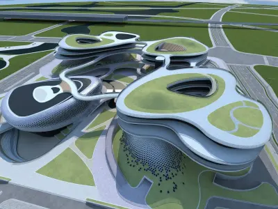 Shopping Mall 3D model