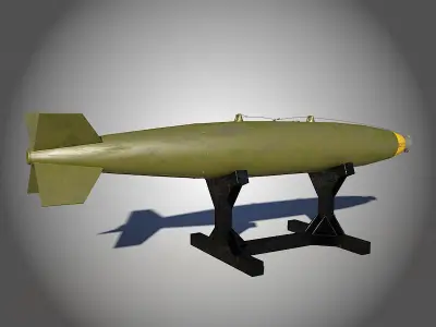Demolition Bomb MK 82 3D model