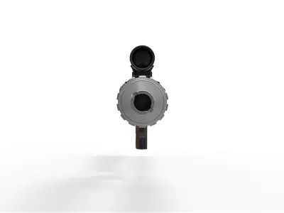 Boba Fett blaster carbine from The Mandalorian TV series 3D model