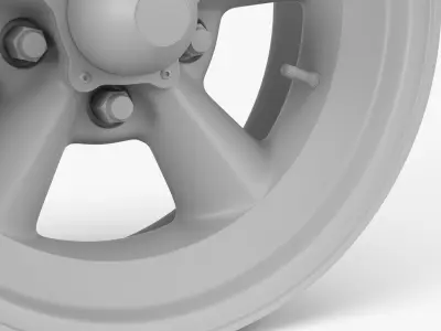 Torq Thrust D Wheel 3D model