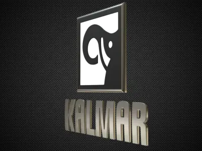 kalmar logo 3D model