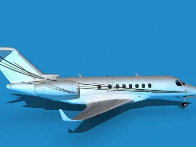 Cessna Citation C700 Longitude V04 3D model