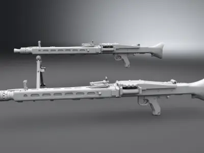 MG42 Scale model 3D print model