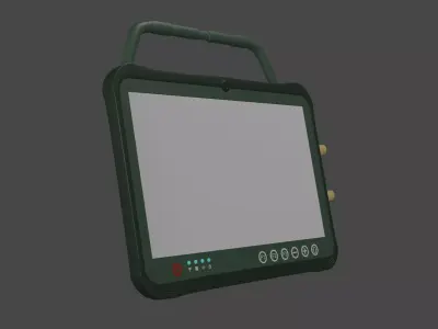 military tablet Free 3D model