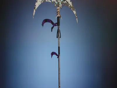  Eyes Sickle 3D model