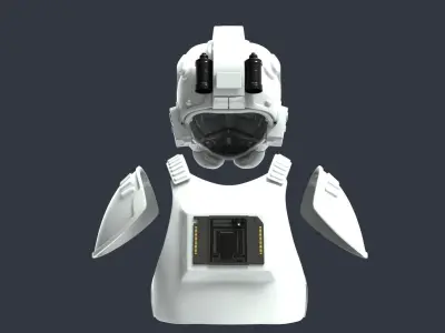 Imperial AT-AT driver 3D print model