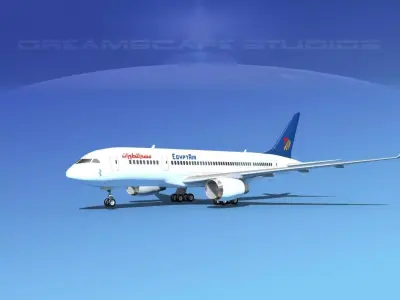 Boeing 787-8 Egypt Air 3D model