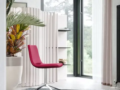  Replica B&amp;B Italia Gather Chair Model, Black 