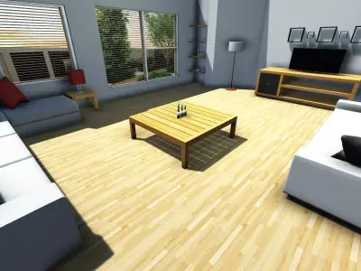 Home Furniture Pack Free Free low-poly 3D model