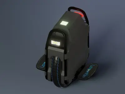 Electric Unicycle Veteran Sherman 3D model