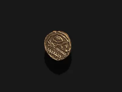 old coin v2 3D print model