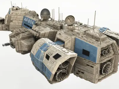 CDF Assault Frigate - Nexus 3D model