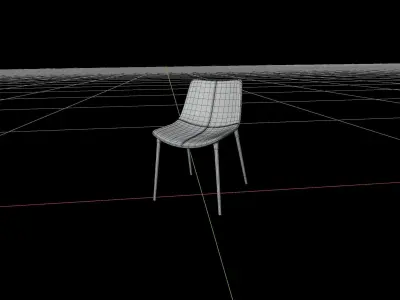 Lamya modern chair Free 3D model