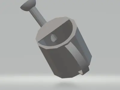 Watering Can For my dad Free 3D print model