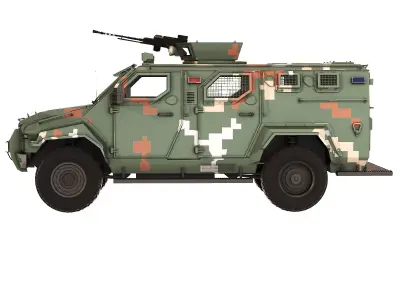 KrAZ Spartan 2014 3D model