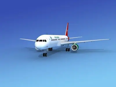 Boeing 757-200 Virgin Nigeria 3D model
