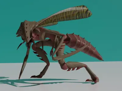 Bug Monster 3D model