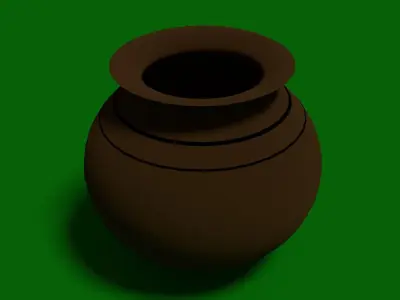 Africanpot pot 3D model