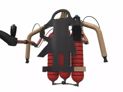 Jet pack 7 3D model