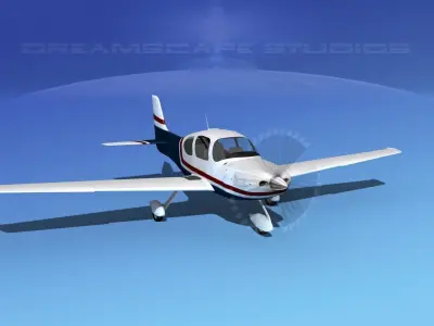 Cirrus SR22 V03 3D model