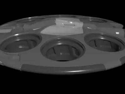 Dutch Industrial Space Company - Concept 04 3D model