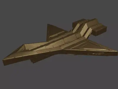 Falcon-A5 Multi Color Edition Low-poly 3D model