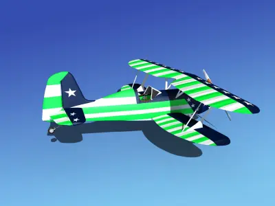 Stolp Starduster SA100 V01 3D model