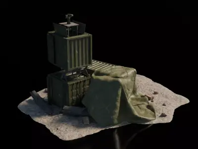 Warzone - Dropped cargo 3D model