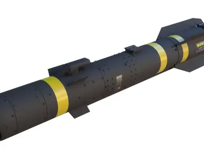 JAGM The Joint Air-to-Ground Missile 3D model