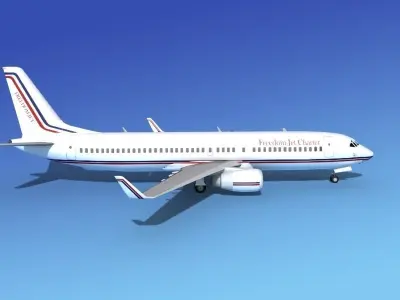 Boeing 737-800 Freedom Air 3D model