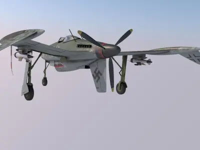 Blohm und Voss P208 3D model