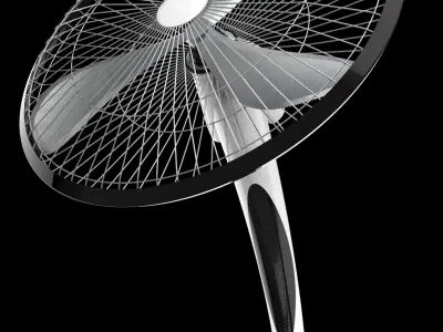ventilator fan 3D model