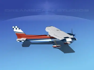 Cessna 150 Aerobat V05 3D model