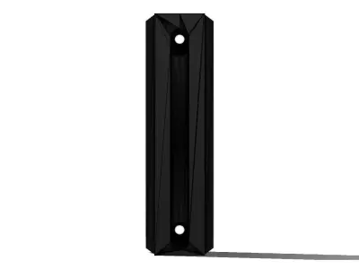 Trilho Picatinny 7 Keymod Rail 3D model