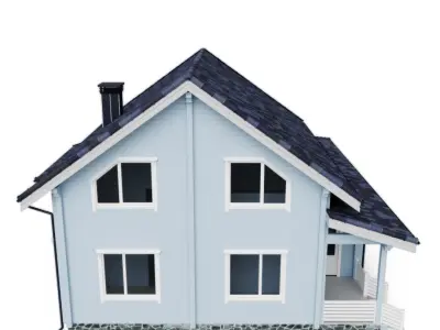 Private house 014 3D model