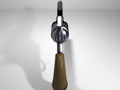 Revolver - Handgun Type 4 3D model