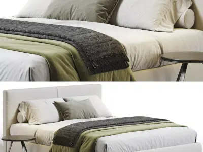 Flexform Magnum Bed 3D model