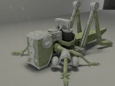 Insect Bot Future Robotics 3D model