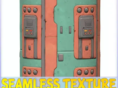 SciFi Seamless Texture Texture 82