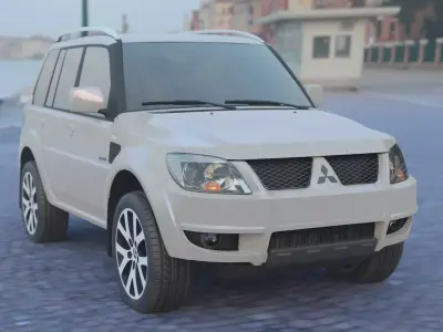 Pajero TR4 2015 3D model