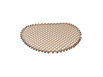 Fishing Net v1 001 Low-poly 3D model