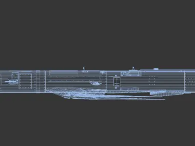 AGM-84K SLAM ER 3D model