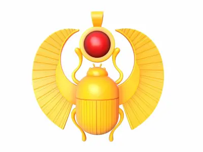 Egypt Beetle 3D model